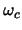 $\omega_{c}$