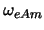 $\omega_{eAm}$
