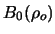 $B_{0}(\rho_{o})$